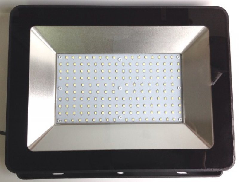 LED-Flutlichtstrahler  V-TAC VT-300 GR 6400K 489 LED fest eingebaut  Leistung 